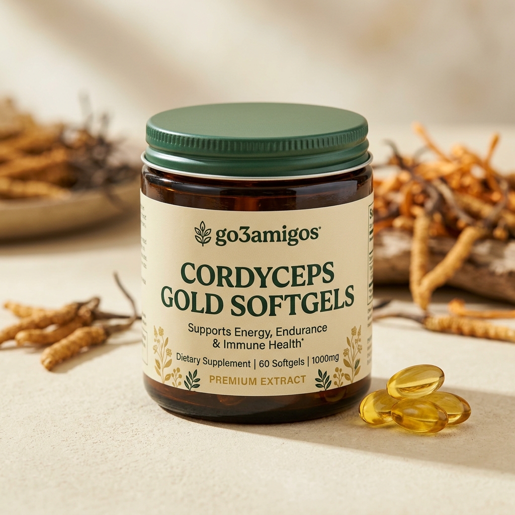 Cordyceps Gold Softgels - Image 3