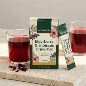 Elderberry & Hibiscus Drink Mix